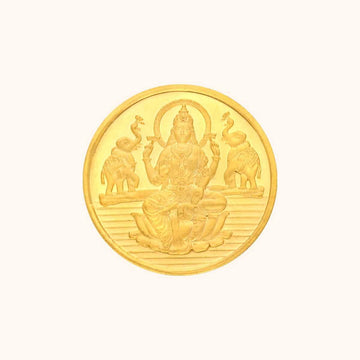 10 GM Shri Laxmi 24KT Gold Coin